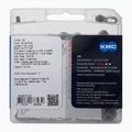 Łańcuch rowerowy KMC X9 x122 silver/grey 2