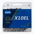 Łańcuch rowerowy KMC X10 x114 EL silver