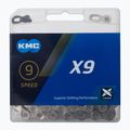 Łańcuch rowerowy KMC X9 x114 silver