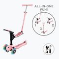 Hulajnoga trójkołowa dziecięca Globber Go.Up Deluxe Lights deep pink 14