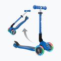 Hulajnoga trójkołowa dziecięca Globber Junior Foldable Lights navy blue 5