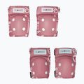 Zestaw ochraniaczy dziecięcych Globber Toddler deep pastel pink/shapes