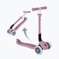 Hulajnoga trójkołowa dziecięca Globber Junior Foldable Lights Eco berry 5