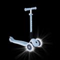 Hulajnoga trójkołowa dziecięca Globber Junior Foldable Lights Eco blueberry 8
