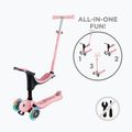 Hulajnoga trójkołowa dziecięca Globber Go.Up Sporty Lights pastel pink 15