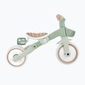 Rowerek biegowy trójkołowy z prowadnikiem Globber Learning Trike 2w1 Plus Ecologic pistachio 2