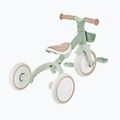 Rowerek biegowy trójkołowy z prowadnikiem Globber Learning Trike 2w1 Plus Ecologic pistachio 12