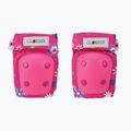 Zestaw ochraniaczy dziecięcych Globber Toddler deep pink/flowers 4