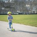 Kask dziecięcy Globber Primo Fantasy lime green flower 8