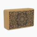 Kostka do jogi Yoga Design Lab Cork Yoga mandala black 7