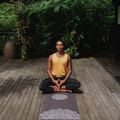 Mata do jogi Yoga Design Lab Combo Yoga 1.5 mm mandala black 5
