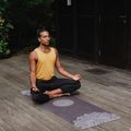 Mata do jogi Yoga Design Lab Combo Yoga 1.5 mm mandala black 6