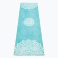 Mata do jogi Yoga Design Lab Combo Yoga 1.5 mm mandala turquoise 5