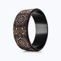 Koło do jogi Yoga Design Lab Wheel mandala black 2