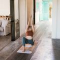 Mata do jogi Yoga Design Lab Cork 3.5 mm mandala white 6