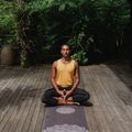 Mata do jogi Yoga Design Lab Combo Yoga 5.5 mm mandala black 5