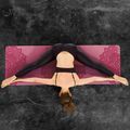 Mata do jogi Yoga Design Lab Infinity Yoga 3 mm mandala rose 6