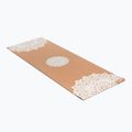 Mata do jogi Yoga Design Lab Cork 5.5 mm mandala white