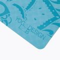 Mata do jogi Yoga Design Lab Flow Pure 6 mm mandala aqua 3