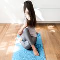 Mata do jogi Yoga Design Lab Flow Pure 6 mm mandala aqua 5