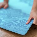 Mata do jogi Yoga Design Lab Flow Pure 6 mm mandala aqua 8