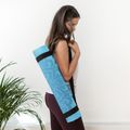 Mata do jogi Yoga Design Lab Flow Pure 6 mm mandala aqua 9