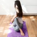 Mata do jogi Yoga Design Lab Flow Pure 6 mm mandala lavender 5