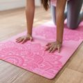 Mata do jogi Yoga Design Lab Flow Pure 6 mm mandala rose 6