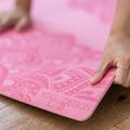 Mata do jogi Yoga Design Lab Flow Pure 6 mm mandala rose 7