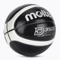 Piłka do koszykówki Molten B6D3500-KS black/silver rozmiar 6 2