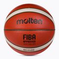 Piłka do koszykówki Molten B6G4500 FIBA pomarańczowa rozmiar 6