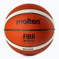 Piłka do koszykówki Molten B6G3800 FIBA pomarańczowa rozmiar 6 2