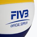 Piłka do siatkówki plażowej Mikasa VXT30 yellow/blue rozmiar 5 3