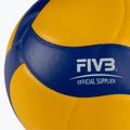 Piłka do siatkówki Mikasa V390W yellow/blue rozmiar 5 3