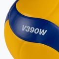 Piłka do siatkówki Mikasa V390W yellow/blue rozmiar 5 4