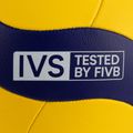 Piłka do siatkówki Mikasa V345W yellow/blue rozmiar 5 4