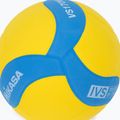 Piłka do siatkówki dziecięca Mikasa VS170W yellow/blue rozmiar 5 4