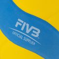 Piłka do siatkówki Mikasa VS220W yellow/blue rozmiar 5 3
