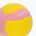Piłka do siatkówki Mikasa VS220W yellow/pink size 5 3