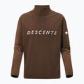 Bluza męska Descente Chest Logo T-Neck bark brown