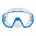 Maska do nurkowania TUSA Freedom Elite white/blue 2