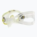 Maska do nurkowania TUSA Freedom Elite white/yellow 4