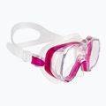 Maska do nurkowania TUSA Tri-Quest FD white/pink