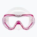 Maska do nurkowania TUSA Tri-Quest FD white/pink 2