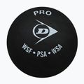 Piłki do squasha Dunlop Pro 2 yellow dots 3 szt. black 3