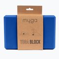 Kostka do jogi Myga Foam Block do jogi navy 2