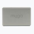 Kostka do jogi Myga Foam Block do jogi grey