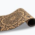 Mata do jogi Myga Mandala XL 6 mm brązowy 4