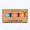 Gumy oporowe Myga Glute Resistance 3 pack multicolor 5