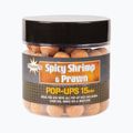 Kulki pływające karpiowe Dynamite Baits Spicy Shrimp & Prawn Pop Up 15mm brązowe ADY040976